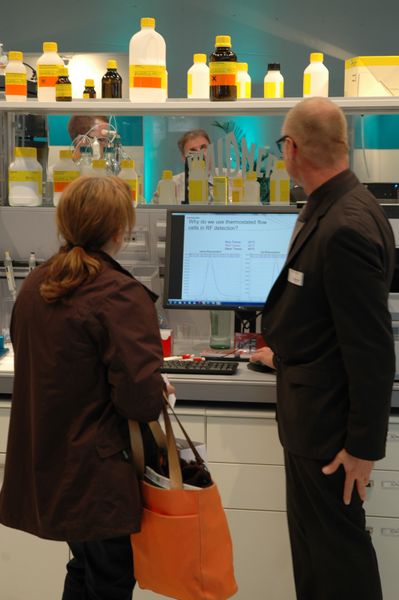 Impressionen der Live Labs auf der Analytica 2012. (Bild: LABORPRAXIS)