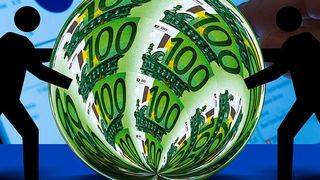 Kein Witz: Dell-Strategen überlegen, wieder an die Börse zu gehen, unter Umständen über den Aufkauf durch VMware.  (gemeinfrei: Geralt/ Pixabay)