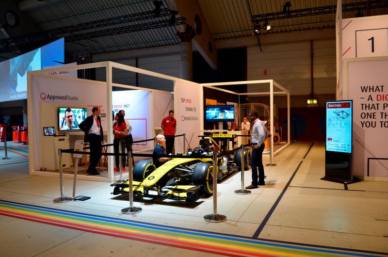 Impressionen von der World of Material Handling am 11. Juni 2018 in Mannheim. Gastgeber waren Linde und Dematic. (Sergio Caré-Lucas)