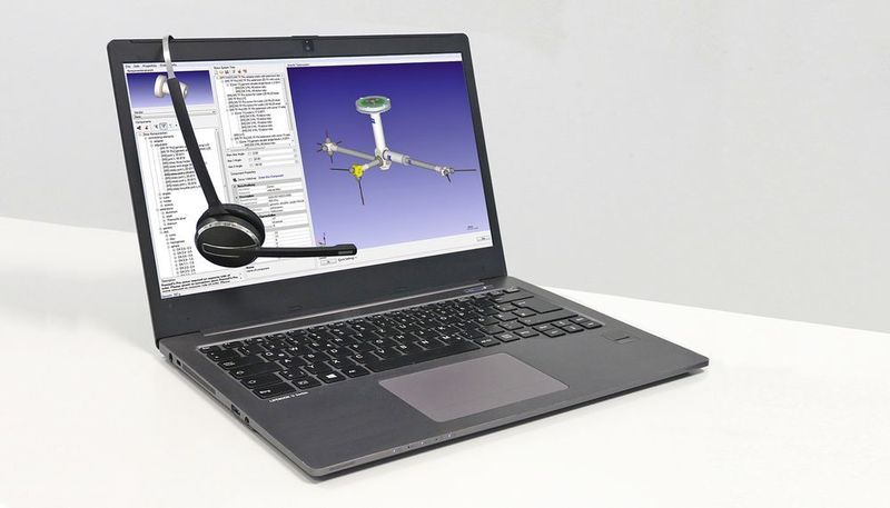 Tastersysteme können heute virtuell aufgebaut und getestet werden. So erhalten Messtechniker die Sicherheit, dass ihre Kreationen kollisionsfrei und wie vorgegeben die Spezifikationen messen – und das, ohne das KMG zu blockieren. (Carl Zeiss Industrielle Messtechnik)
