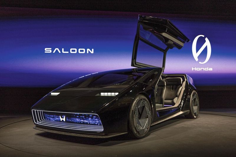 Der Saloon ist das neue Honda-Konzept für eine Limousine, die 2026 auf den Markt kommen soll. (Bild: Honda/Jay Hirano)