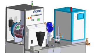 Vue semi-transparente de la centrale de superfiltration COMAT 1F14. (Image: Elbaron SA)