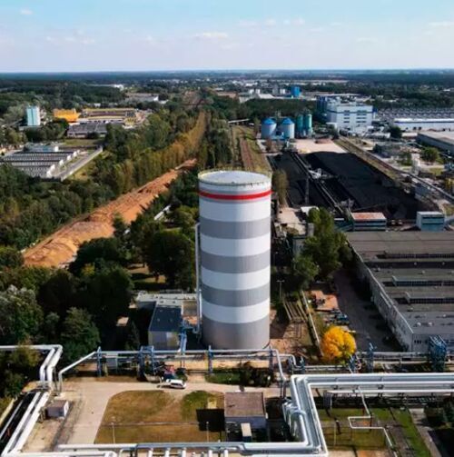 Veolia has recently unveiled a flagship district heating project in Poznań: a multi-energy cogeneration plant that supplies heat to 60 % of Poznań's 560,000 residents.(Source:  Veolia)