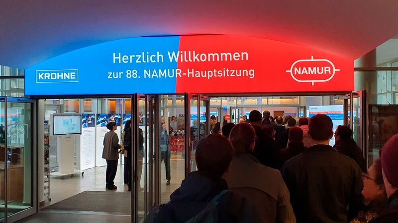 Rund 650 Teilnehmer folgten der Einladung zur 88. Namur-Hauptsitzung, begleitet von zahlreichen Online-Teilnehmern.(Bild:  Kempf/VCG)