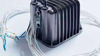 Topsoe's Soec-electrolyzer delivers more than 90 % energy efficiency when using green power to produce hydrogen. Current electrolyzers are at 70 %. (Haldor Topsoe)