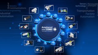 Connettore vero: Rundsteckverbinder der Formate M8 und M12. (Bild: Conec / Amphenol)