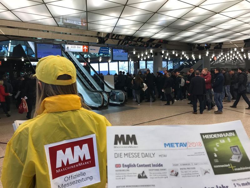 Impressioenn von der Metav 2018 (konstruktionspraxis/Volker Siegl)