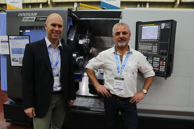 Doosan International Machine Tool Fair (Bild: Matthias Böhm)
