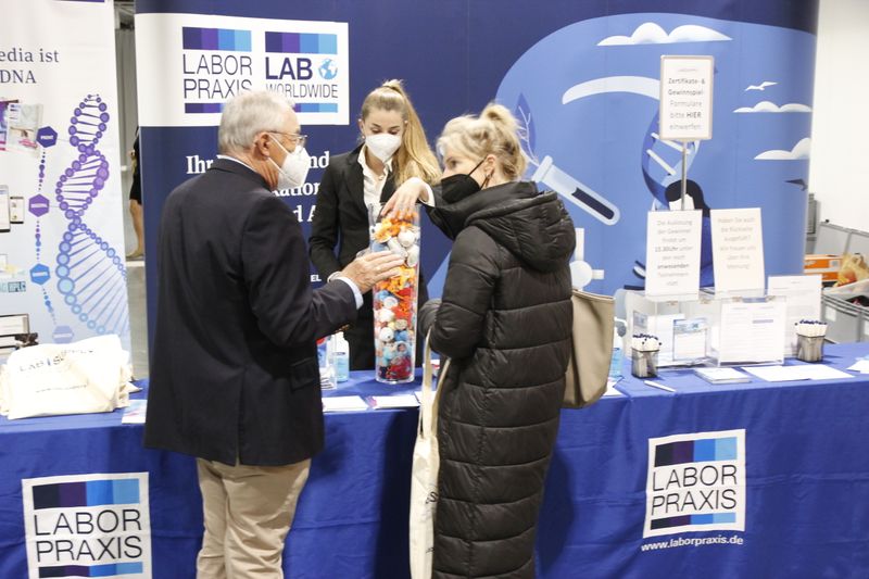 Weitere Impressionen der LAB-SUPPLY Wien 2022.    Mehr Infos zu den kommenden LAB-SUPPLY-Messen finden Sie auf www.lab-supply.info.  (LABORPRAXIS, C. Lüttmann)