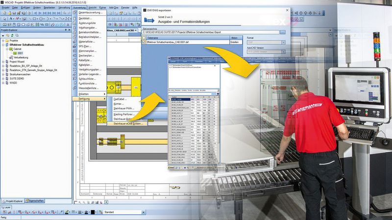 Alle mit der WSCAD Suite erzeugten Daten können sofort und ohne Mehrkosten für die Fertigung verwendet werden. (WSCAD )