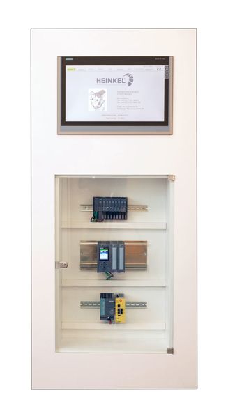 Heinkel control system and HMI panel: more comfort and flexibility, worldwide remote maintenance and simple user interface (Heinkel)