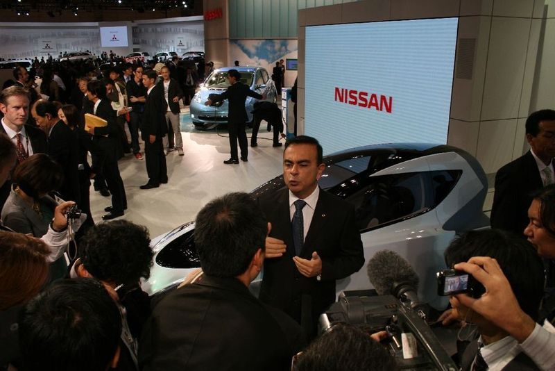 Renault-Nissan-Chef Carlos Ghosn rief in Tokio das Rennen um die „Zero Emissions“ aus. Nissan zeigt dazu unter anderem das Elektromobil Land Glider. (Archiv: Vogel Business Media)