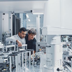 Scalable: Thanks to its high scalability, the robot cell can be individually adapted to customer requirements.(Image: Nico Pudimat)