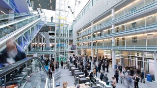 Der Eingangsbereich der Messe Zürich. (Easyfairs)