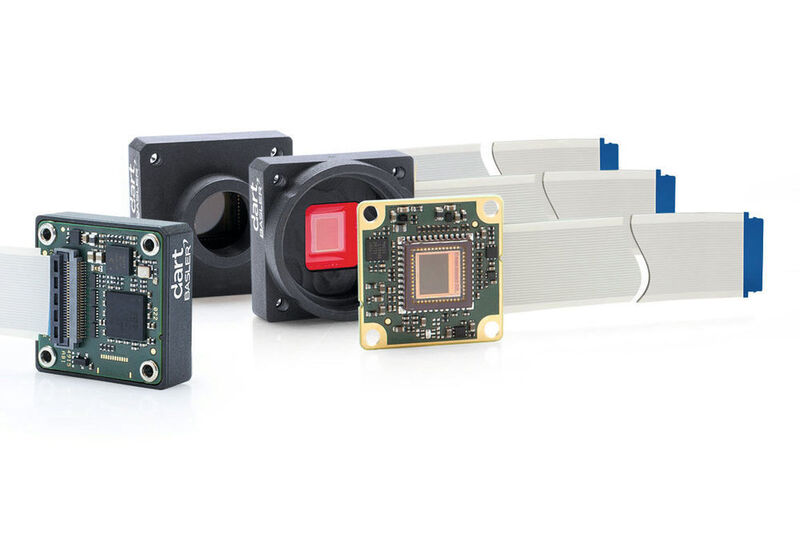 Embedded Vision System: Dank der neuen BCON-Schnittstelle lässt sich mit der dart Boardlevel-Kamera LVDS-basierte Vision-Technologie verwirklichen. (Basler)