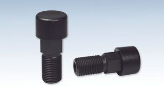 Der Verriegelungsbolzen GN 514 bei eingezogenem und gehaltenem Raststift. Bild: Ganter (Archiv: Vogel Business Media)