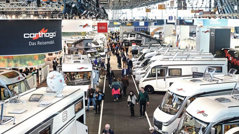 Die Reisemesse CMT ist in Stuttgart am Wochenende mit einem leichten Besucherplus gestartet.(Bild:  Messe Stuttgart / Matthias Kaiser)
