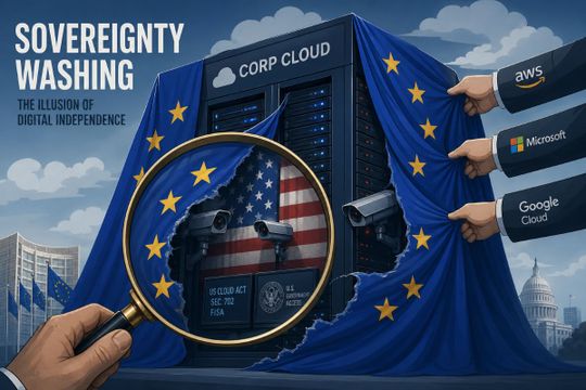 Digitale Souveränität ist für Unternehmen in der EU schwer zu erreichen.(Bild:  Generiert mit Claude Opus)