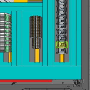 Der Anwender wird Schritt für Schritt durch die Schaltschrankfertigung geführt. 