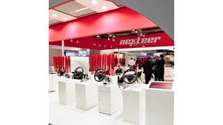 Nexteer und Wabco kooperieren bei aktiven Lenksysteme für Nutzfahrzeuge. Auf der IAA 2017 zeigte der Zulieferer bereits seine Lenk-Konzepte für autonom fahrende Fahrzeuge. (Nexteer)