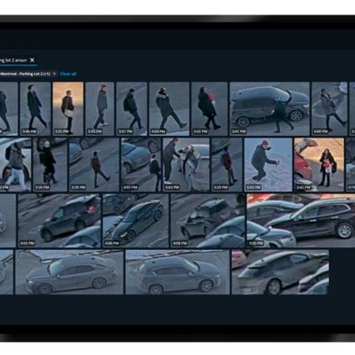 Videosysteme in Enterprise-Umgebungen erzeugen Daten aus Hunderten Kameras verschiedener Hersteller. Genetec normiert diese am Edge über ONVIF Profile M in strukturierte Objektdaten und macht sie in der Cloud per LLM-Sprachsuche durchsuchbar. (Bild: Genetec)