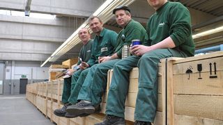 Ein Auftrag, an den die Mitarbeiter noch lange denken werden.  (Bild: Schulte/HPE)