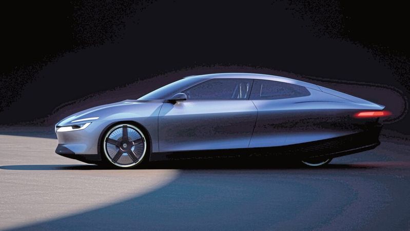 Aerodynamik-Weltrekord – Mission Efficiency setzt mit einem cW-Wert von 0,158 die neue Bestmarke aller straßenzugelassenen Autos.(Bild:  Volkswagen AG)