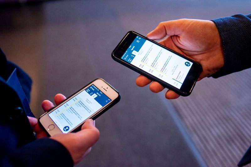 Eine interaktive App führte durch das Programm der Digitalisierungskonferenz D.velop Forum 19. (D.velop)