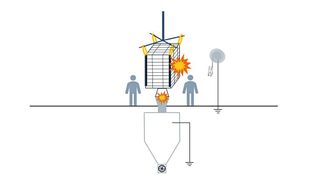 Schematische Darstellung der Unfallsituation (Bild: Timm Elektronik)