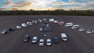 Leichte Nutzfahrzeuge der Marken Citroën, Fiat, Opel, Peugeot und Vauxhall von Stellantis.  Bereits jetzt macht der Geschäftsbereich der Nutzfahrzeuge mit 1,6 Millionen verkauften Einheiten pro Jahr ein Drittel des Nettoumsatzes aus. (Bild: Autoren-Union Mobilität/Stellantis)