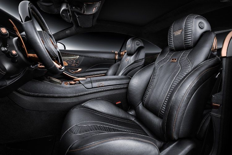 Mastik-Leder ziert den Innenraum.  (Foto: Brabus)