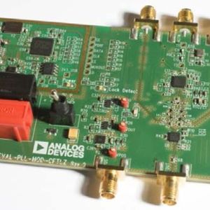 Bild 2: Evaluation Board des direkt mischenden Senders