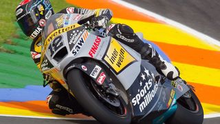 Der Schweizer Motorradrennfahrer Tom Lüthi in Action. (Bild: Swissmechanic)