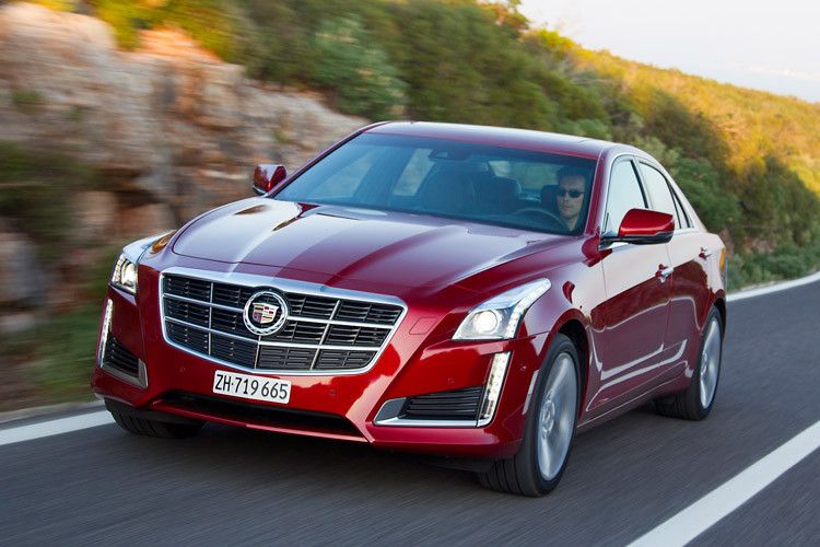 Platz 10 – Cadillac CTS: Die dritte Generation des CTS ist erst seit Anfang des Jahres im Verkauf. Mit einem 276 PS starken Zweiliter-Turbo und einem Basispreis von 49.900 Euro ist der Caddy technisch, optisch und preislich durchaus konkurrenzfähig. (Foto: Hersteller)