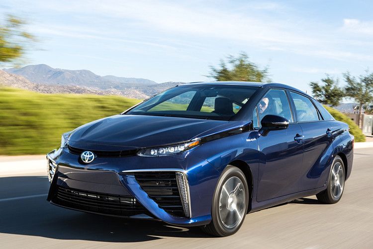 „Mirai“ nennt Toyota sein Brennstoffzellenfahrzeug – japanisch für „Zukunft“. (Foto: Toyota/ David Dewhurst)