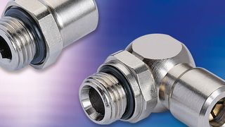 Steckbare Pneumatikanschlüsse mit 20 mm Durchmesser fu¨r Schläuche und Verrohrungen (Bild: Eisele)