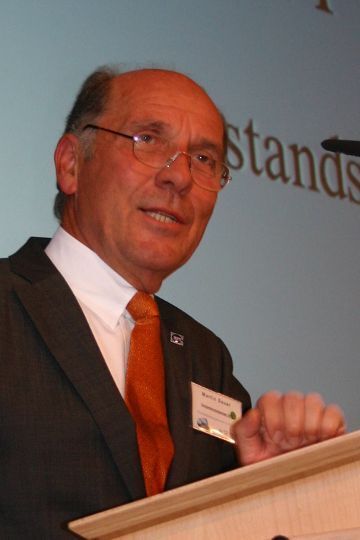 Martin Sauer, Vorstandsvorsitzender der BFC, freute sich über mehr als 300 Teilnehmer. (Archiv: Vogel Business Media)