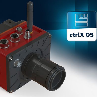 evopro systems engineering bringt mit der evoVIU VIUx die erste Software-defined Camera auf den Markt und setzt dabei auf das Linux-basierte Betriebssystem ctrlX OS von Bosch Rexroth. (Bild: Bosch Rexroth)