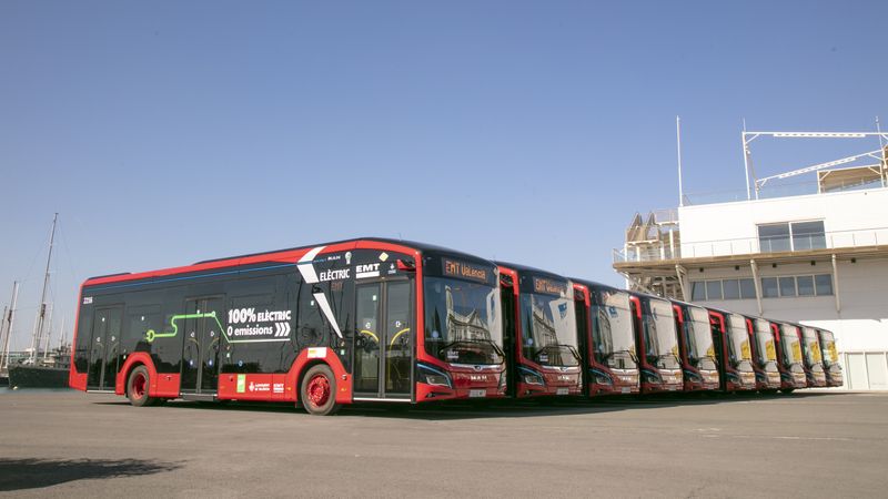 MAN hat einen Großauftrag für elektrifizierte Stadtbusse aus Valencia erhalten.(Bild:  MAN Truck&Bus)