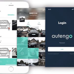 Registrierte User können Autengo auch über die gleichnamige App nutzen.(Bild:  Gebrauchtwagenheld)