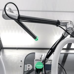 Die Integration des Filterscan-Systems in die Versynta FFP Small Batch gewährleistet  Produktsicherheit und größere Datenintegrität.(Bild:  Syntegon)