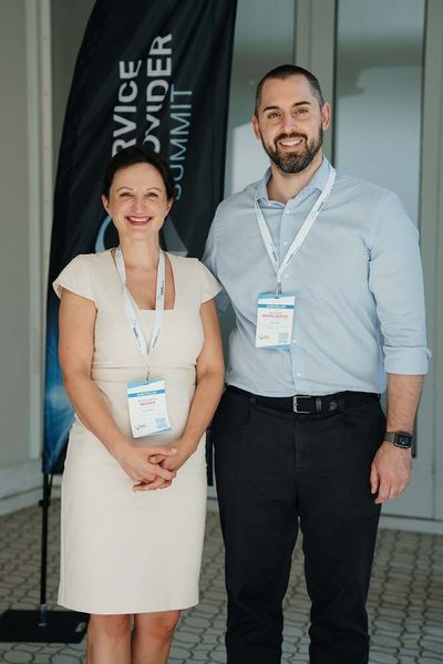 Margareta Weiser und Mladen Nedeljkovic von Nutanix (Bild: Werbefotografie Emme)