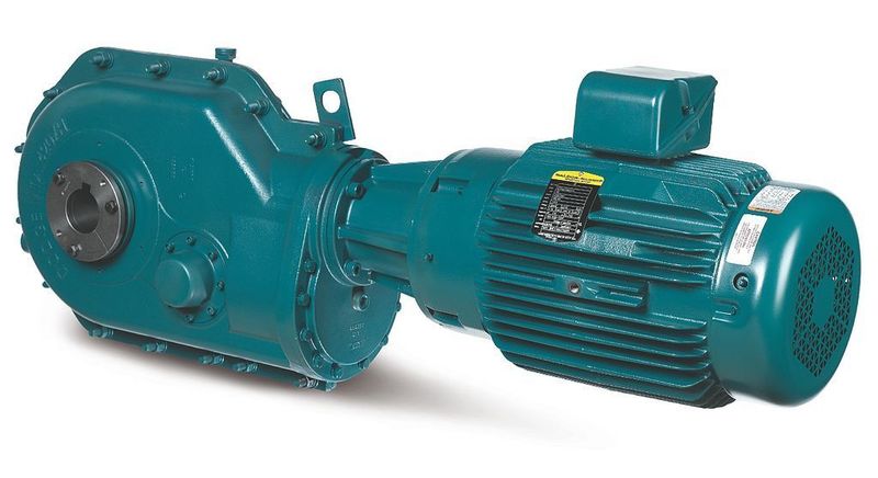 Das aufsteckbares Reduktionsgetriebe in Kegelstirnradbauweise mit Motoradapterflansch eignet sich für 2- und 4-polige Motoren. (Archiv: Vogel Business Media)