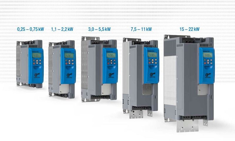 Mit der Produktfamilie Nordac Pro hat das Unternehmen kompakte Frequenzumrichter mit integrierter Multiprotokoll-Ethernet-Schnittstelle für verschiedene Leistungsklassen (0,25 bis 22 kW) im Programm. (Bild: Nord Drivesystems)
