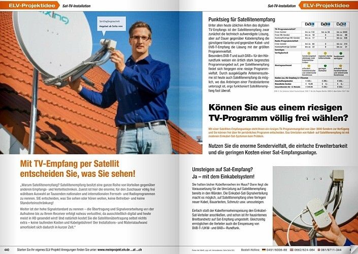 ELV-Katalog 2015: Neuigkeiten, Projekte, Produkte - eine kleine Katalogauswahl (Bild: ELV)
