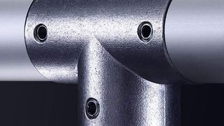 Die neue BR-Serie von Brinck enthält Aluminium-Rohrverbinder mit einem montagefreundlichen Innenspann-System und versenkt eingebrachten Madenschrauben. (Bild: Brinck)