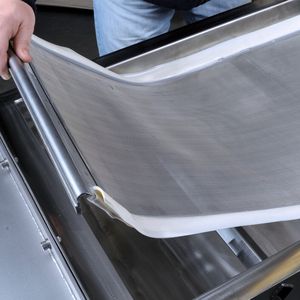 Dank modularer Bauweise ist ein Siebwechsel einfach und schnell möglich.