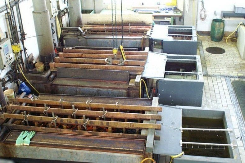 Installation de chromage dur Alunni SA. (Image: First Industries SA)