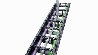 Die Schnellöffner von Tsubaki Kabelschlepp – im Bild Easytrax – ermöglichen eine Effizienzsteigerung für Monteure und Elektrotechniker. (Tsubaki Kabelschlepp)