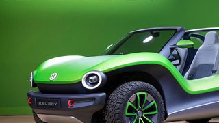 Die Neuinterpretation des Buggy aus den 1960er Jahren zeigt VW in Genf. (VW)